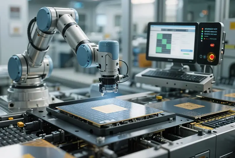 Automatic Defect Detection on Semiconductor Wafers
