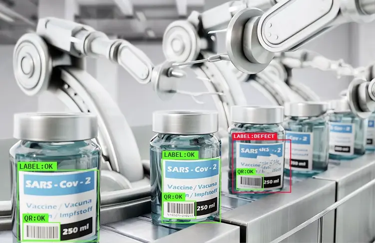 Smart PCB inspection with AI for EQC