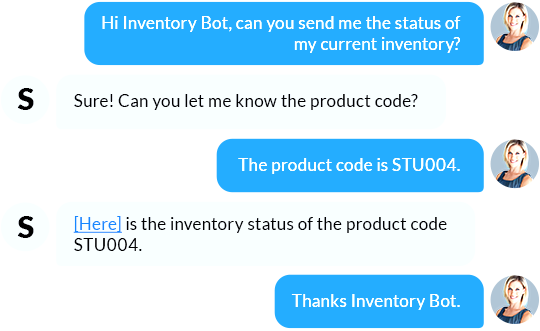 Inventory management in real-time