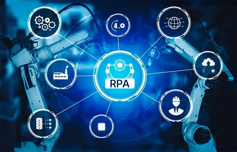 Robotic process automation in manufacturing