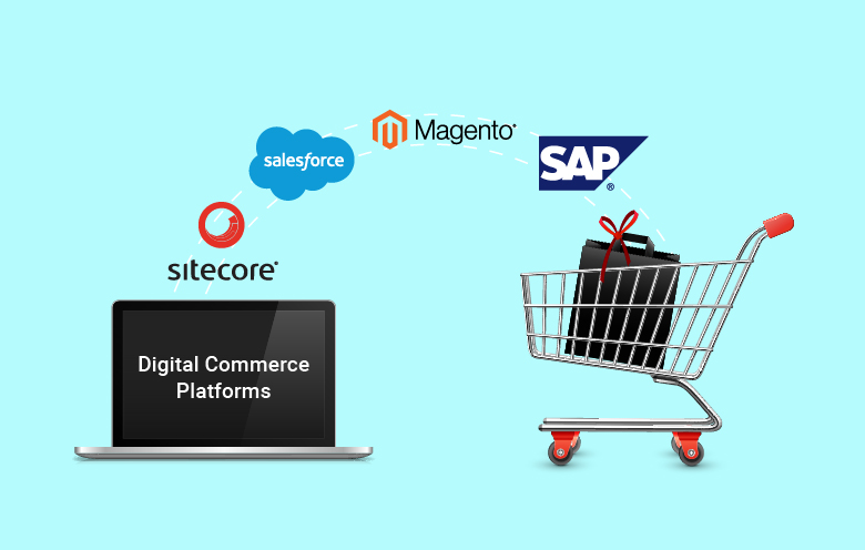 Which are the best five Digital Commerce Platform that one can Choose?