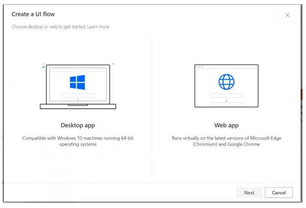 UI flows