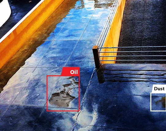 Contamination Dusti oil
