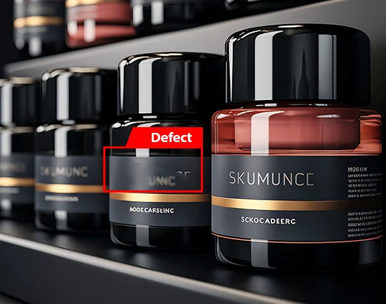 Cosmetic paint defection