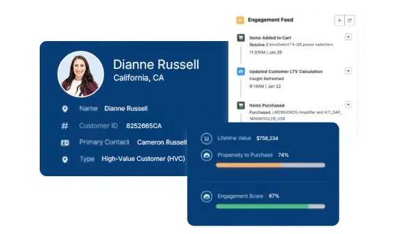 Customer data profile