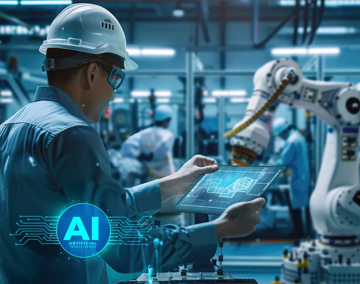 Introduction of AI and data manufacturing